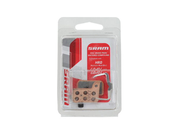 SRAM Sintered Disc brake pad (Small-Asymetric) Set for Road/Level Ultimate/TLM
