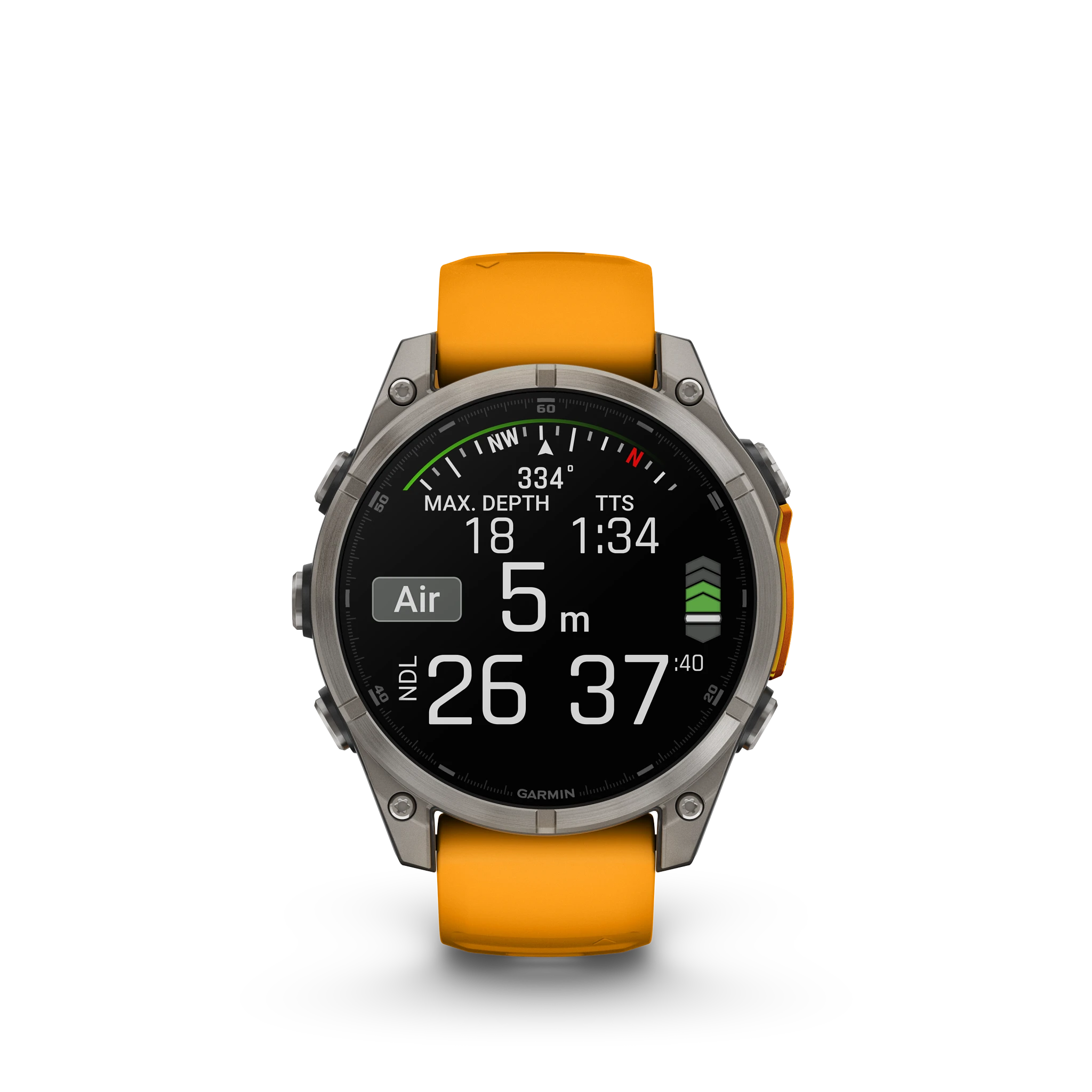 Garmin Fenix 8 - 47mm Amoled Sapphire - Grå DLC-titan med svart silikonarmband - Bild 14