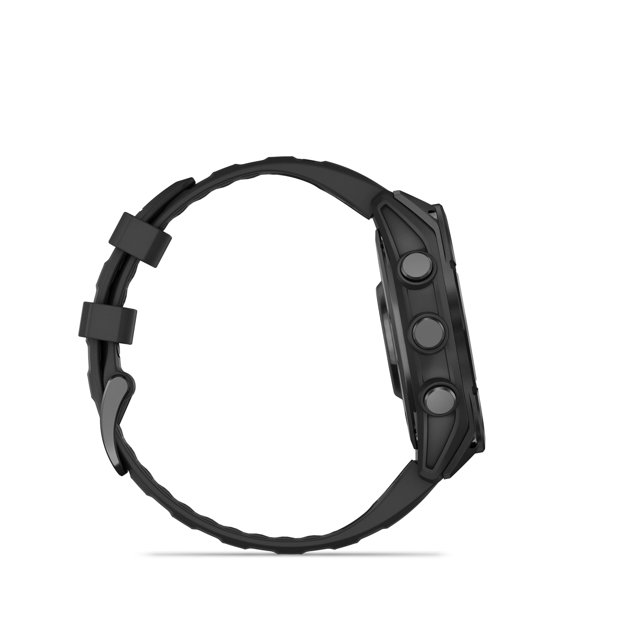 Garmin Fenix 8 - 47mm Amoled Sapphire - Grå DLC-titan med svart silikonarmband - Bild 4
