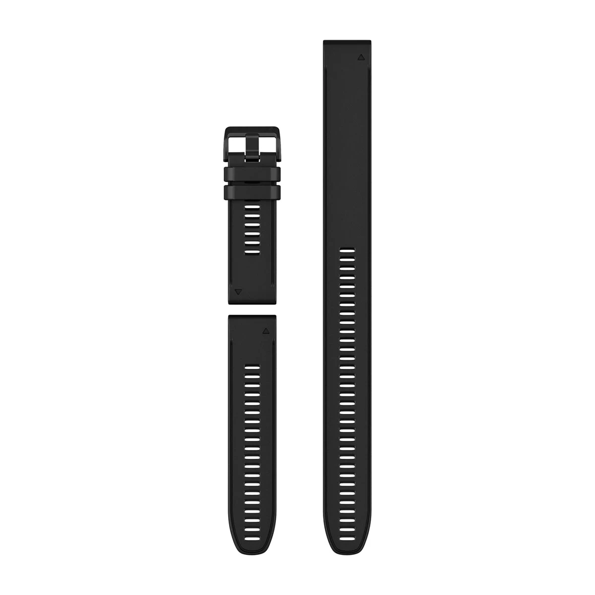 Quickfit 26 Klockarmband Svart Silikon - Bild 1