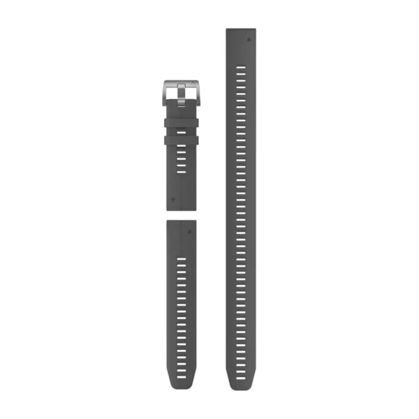 Quickfit 22 Klockarmband Grå Silikon