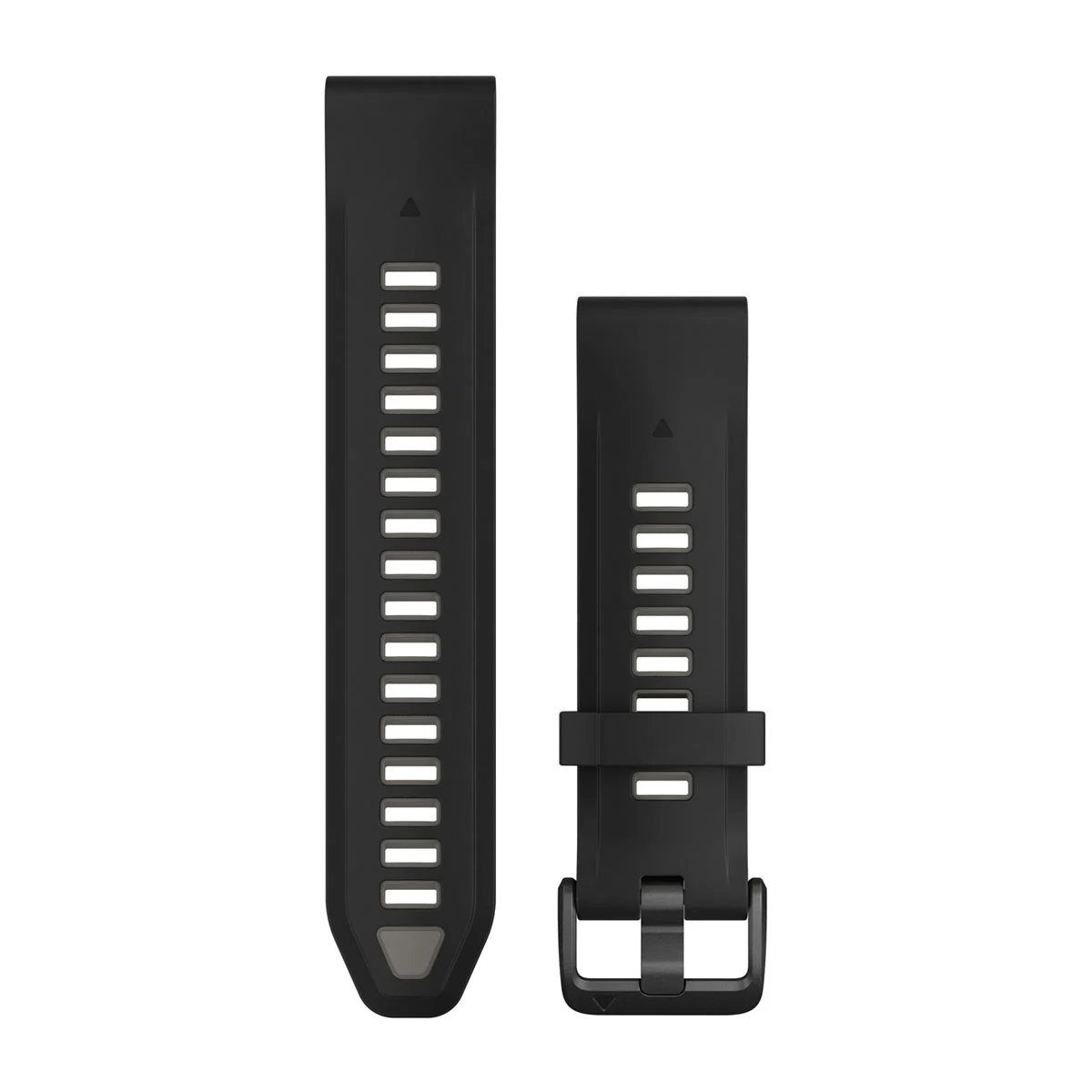 Quickfit 20 Klockarmband Svart Silikon