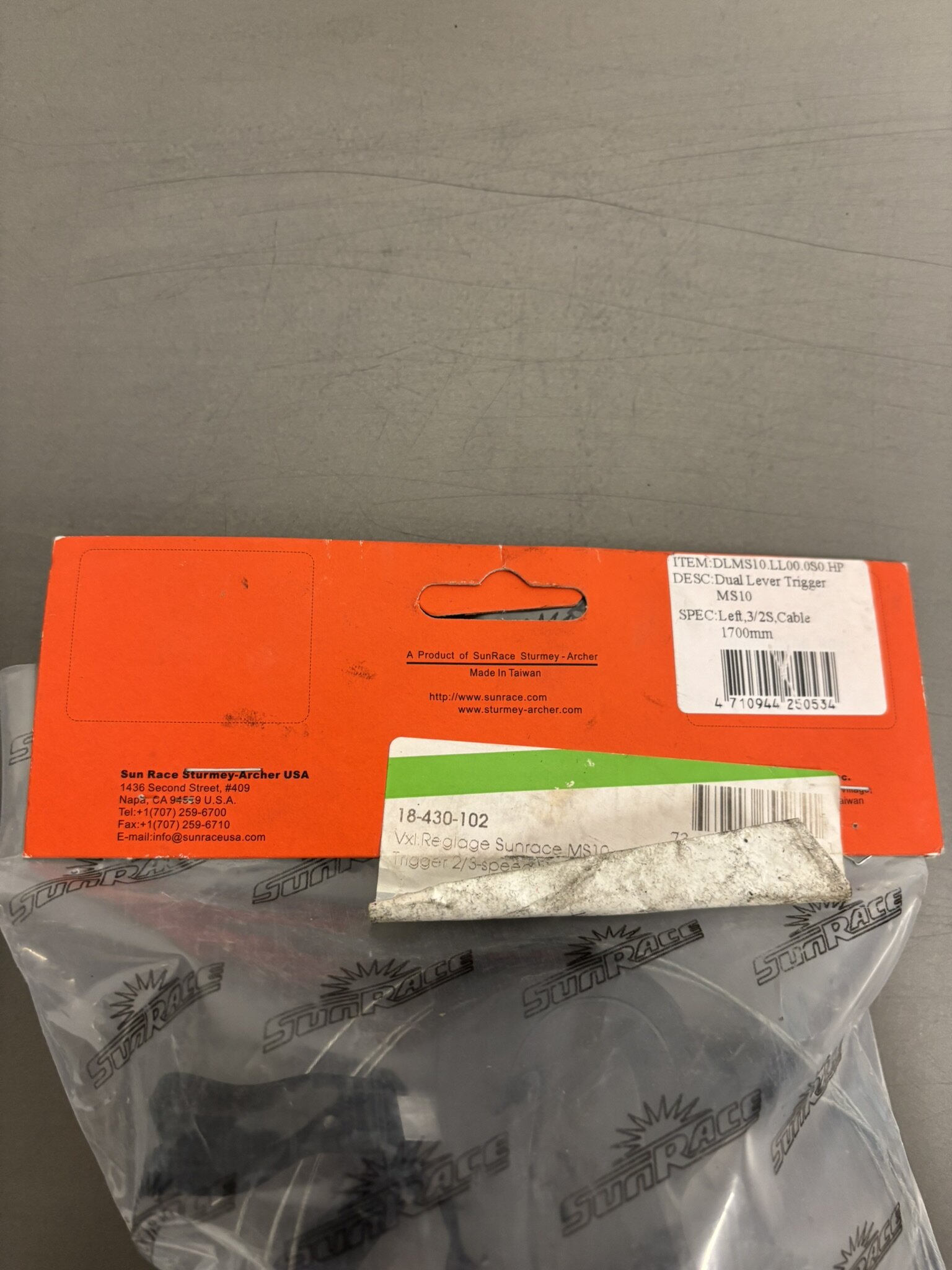 Sunrace M930 Reglage 2/3 Del vänster - Bild 2