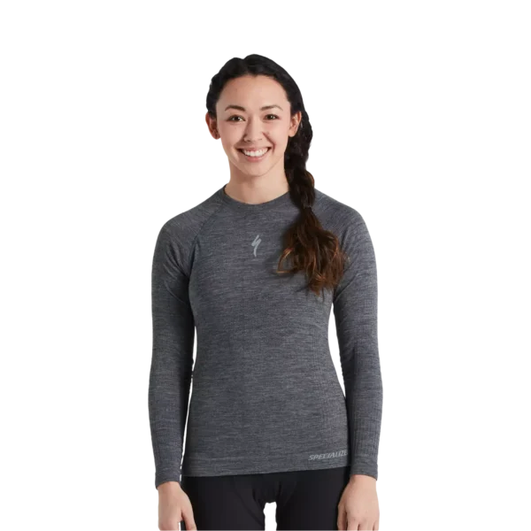 Women's Merino Seamless Long Sleeve Base Layer