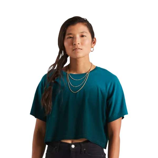 Women's Short Sleeve Crop T-Shirt