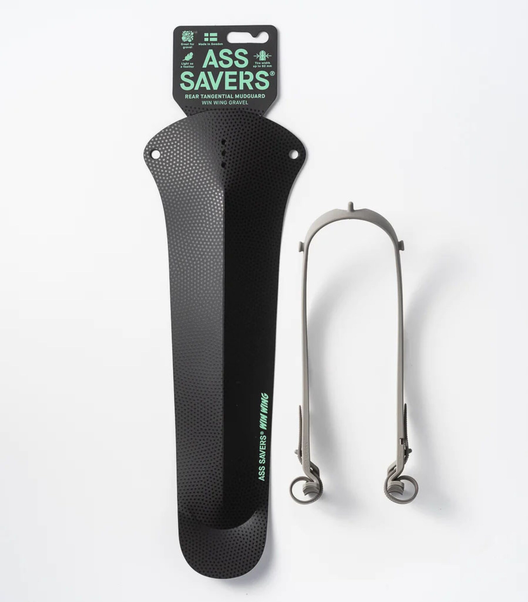 Ass Saver Win Wing Gravel svart - Bild 1