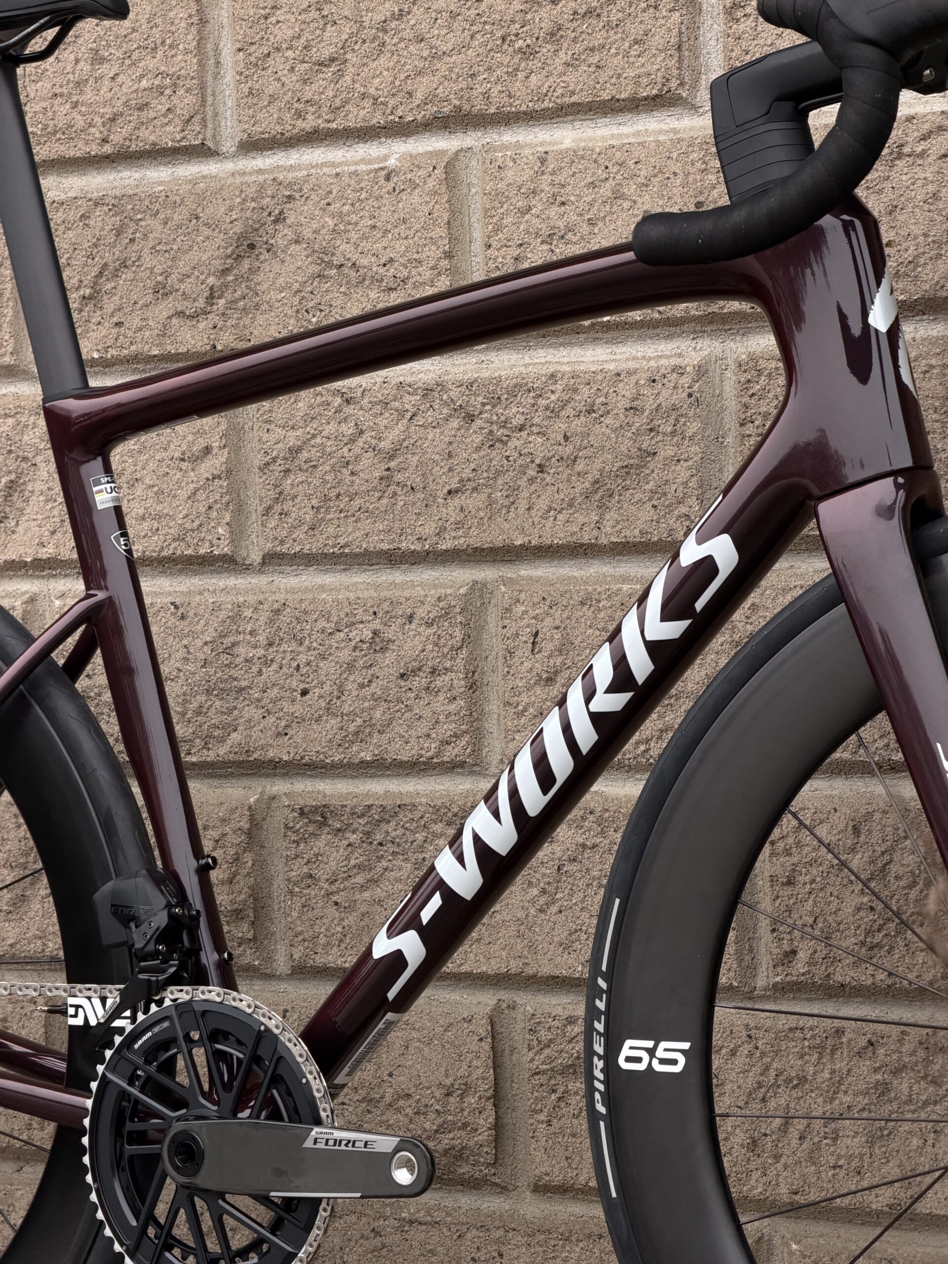S-Works Tarmac SL8 58cm |Force E1|Enve 65|Quarq| - Bild 3