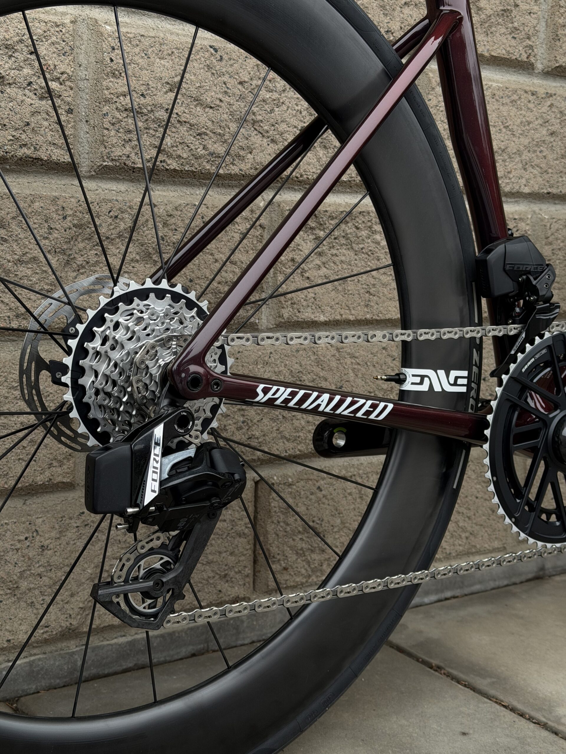 S-Works Tarmac SL8 58cm |Force E1|Enve 65|Quarq| - Bild 4