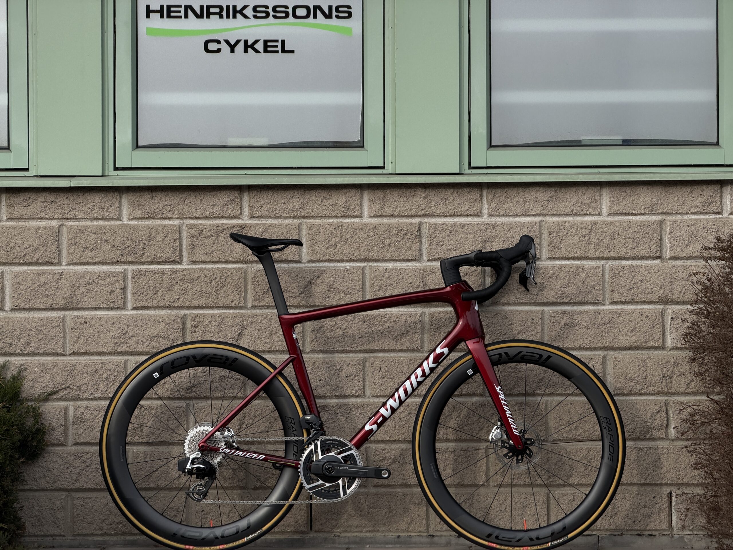 Privat: S-Works Tarmac SL8 Red E1 | CLX | Quarq | TPU | BEG