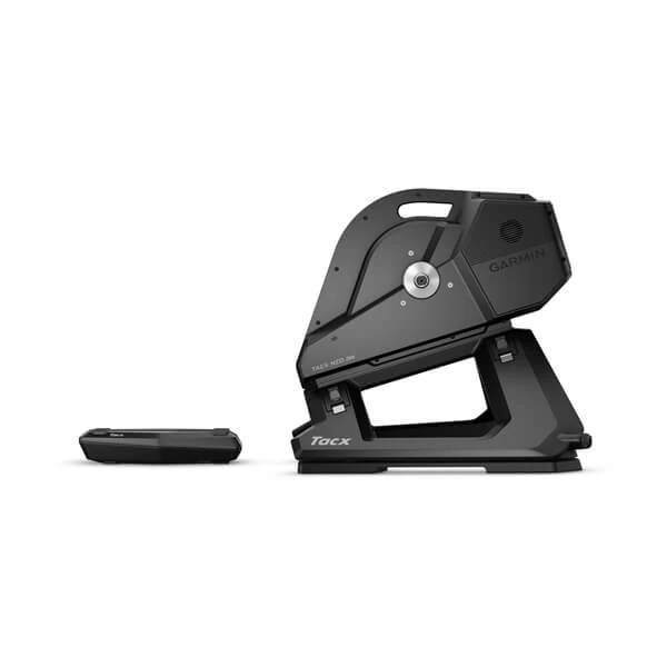 Tacx NEO 3M med bärhandtag och framhjulsstöd