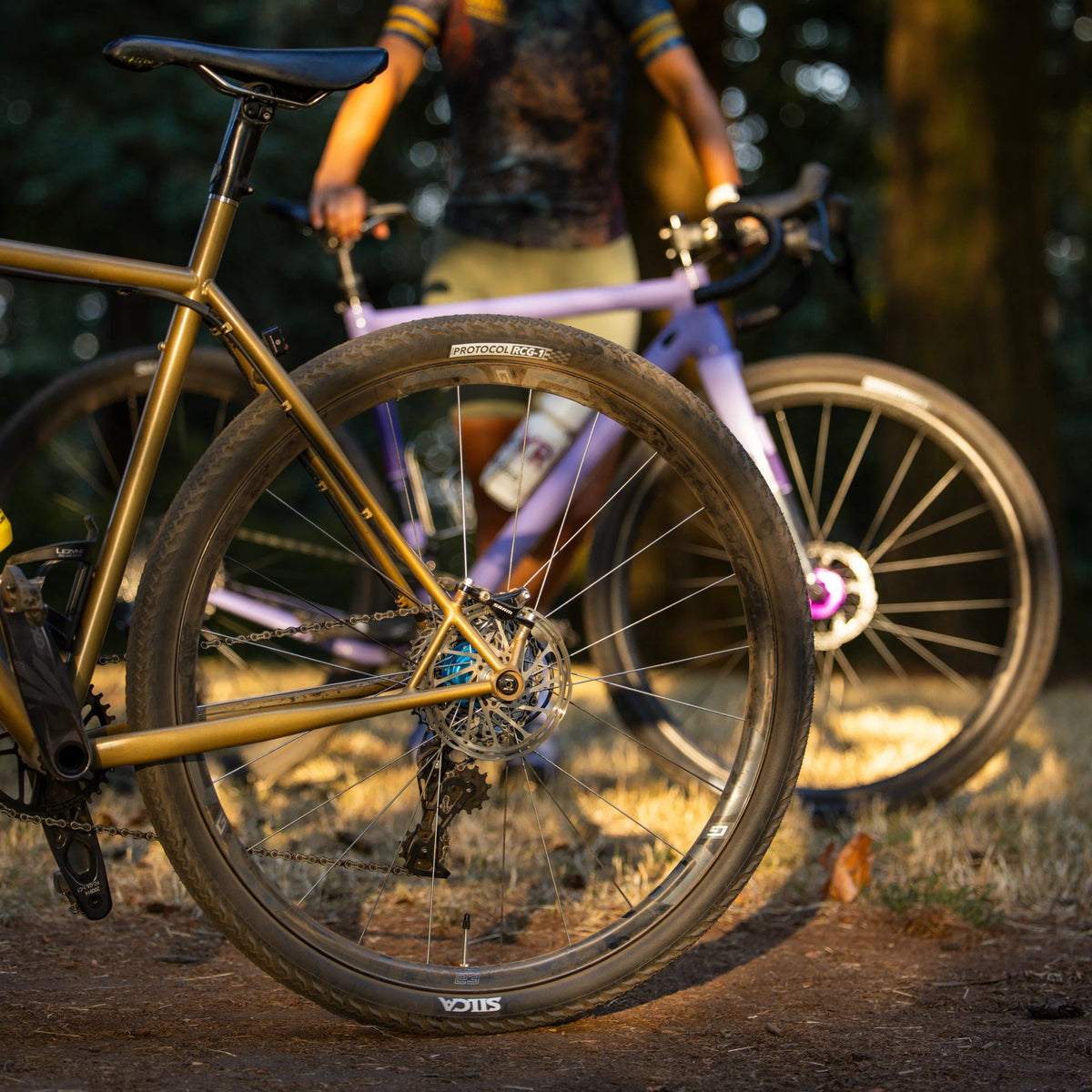 Silca Protocol RCG-1 graveldäck monterat på en gravelcykel
