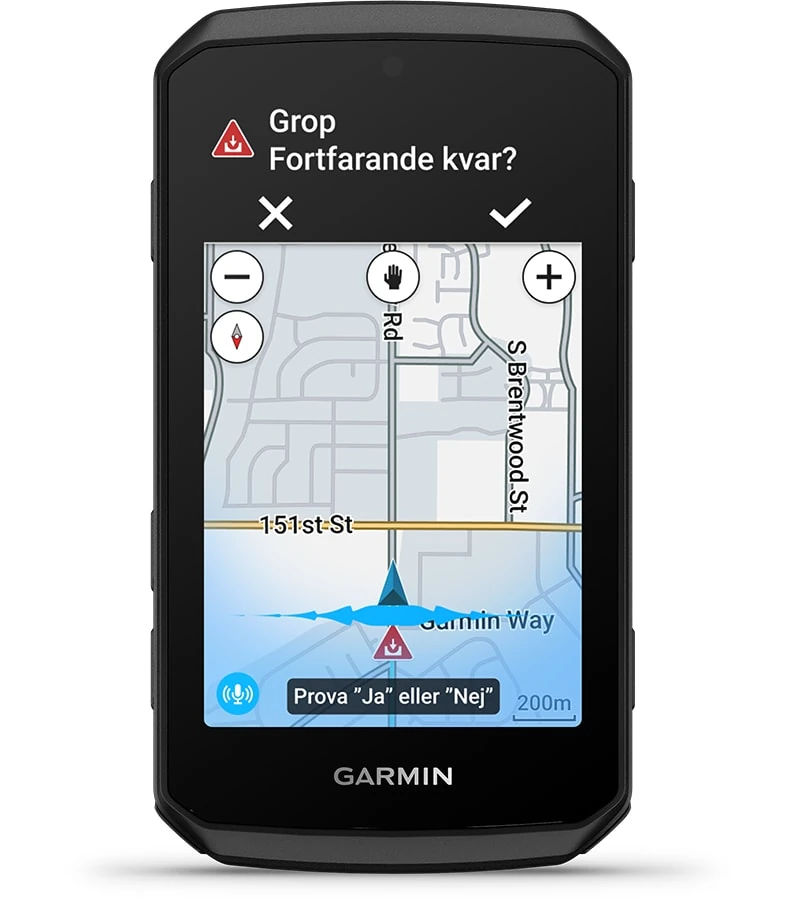 Garmin Edge 1060 – Röststyrning