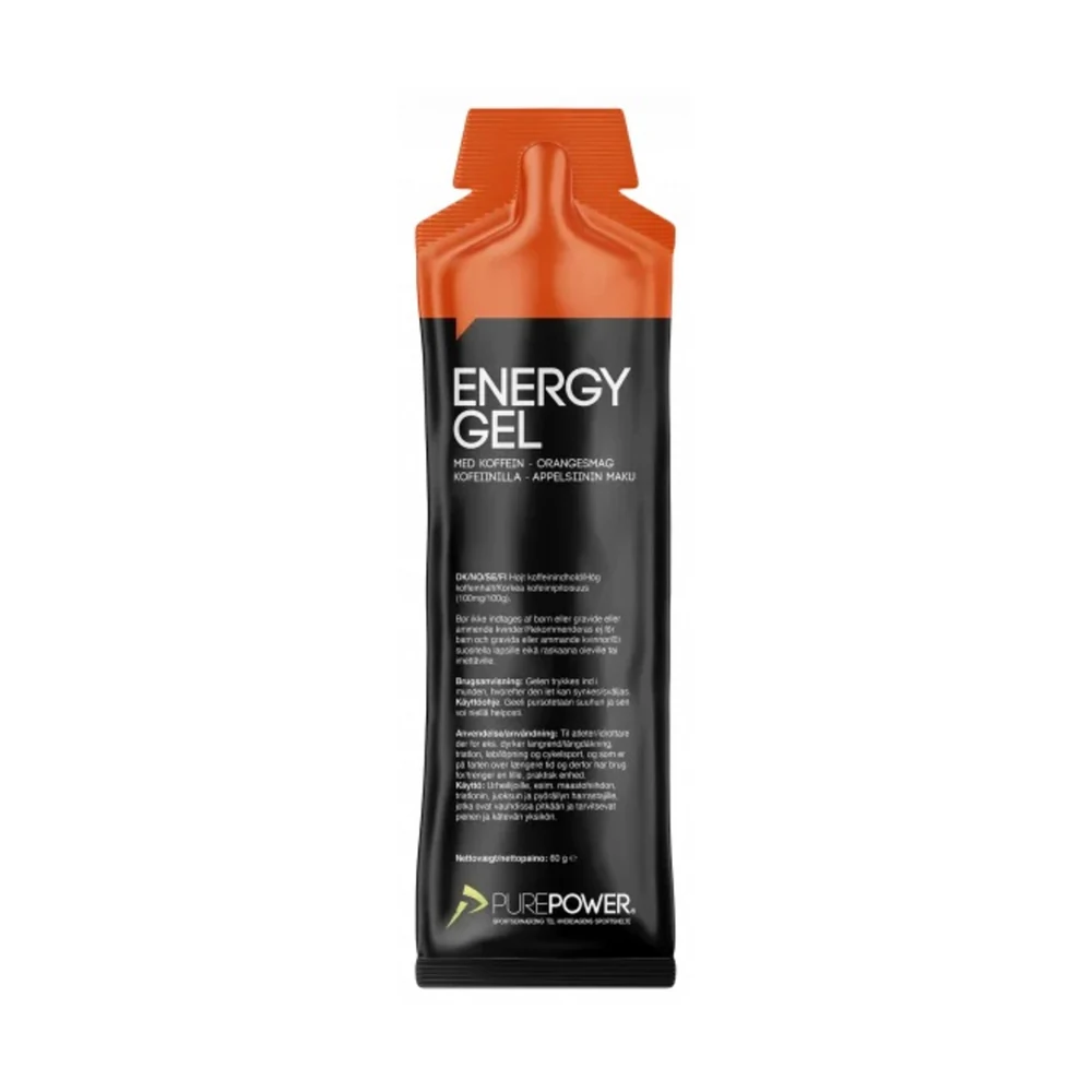 PurePower Enegy Gel Orange Caffeine 60g