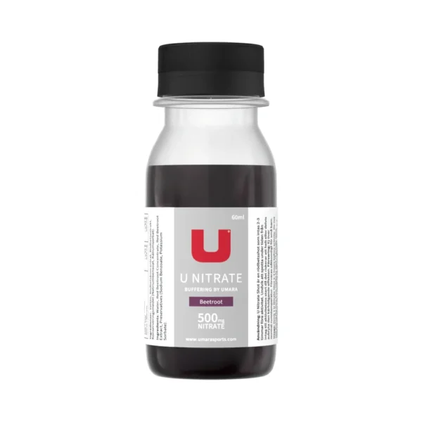 Umara U Nitrate – rödbetsshot, 60 ml - Rödbeta, 1 × 60 ml – produktförpackning