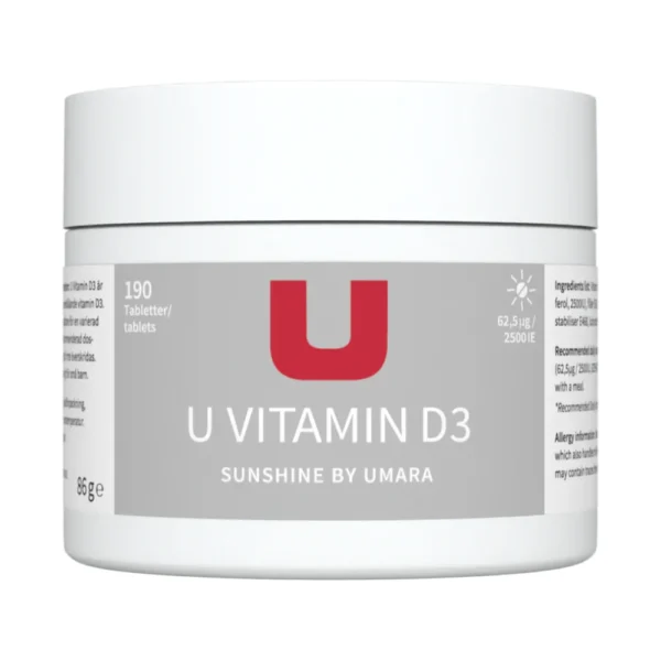Umara Vitamin D3 – produktförpackning